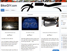 Tablet Screenshot of bikerdiy.com